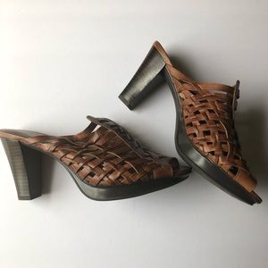 Franco Sarto Leather Sandals